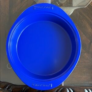 Brand new never used 8” Blue Silicone Baking Pan